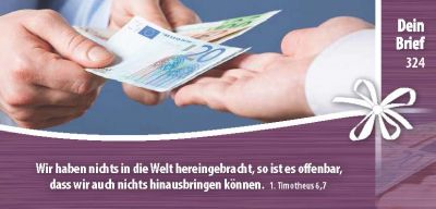 Titelseite: Dein Brief 324