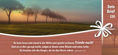 Titelseite: Dein Brief 330