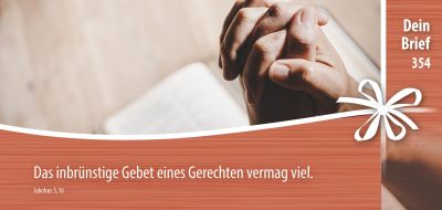 Titelseite: Dein Brief 354
