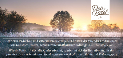 Titelseite: Dein Brief 387